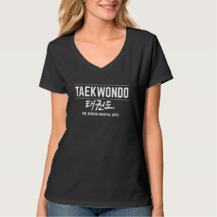 T-shirt Taekwondo Définition Tae Kwon Do Fighter Korean Ch