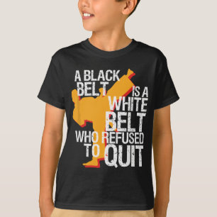 T-shirt Taekwondo et Karate Black Belt Martial Art Studen