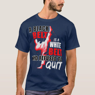 T-shirt Taekwondo et Karate Blackbelt Martial Arts