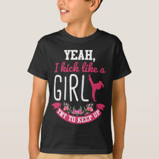 T-shirt Taekwondo Filles Amusantes Taekwondo Lover Martial