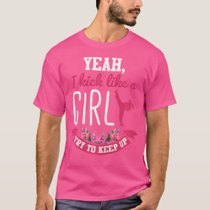T-shirt Taekwondo Filles Amusantes Taekwondo Lover Martial