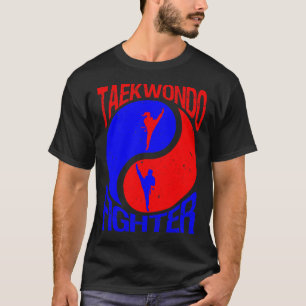 T-shirt Taekwondo Martial Art Yin et Yang Usa