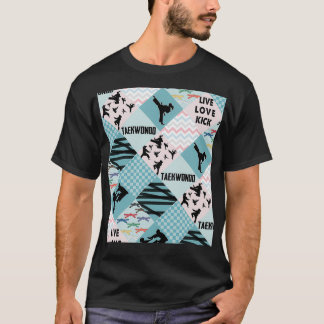 T-shirt TAEKWONDO MOTIF CROSS Perfect Cadeau taekwond