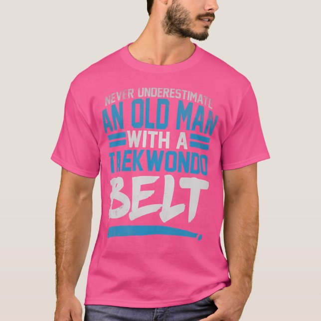 T-shirt Taekwondo pour les filles d'autodéfense garçons (Devant)