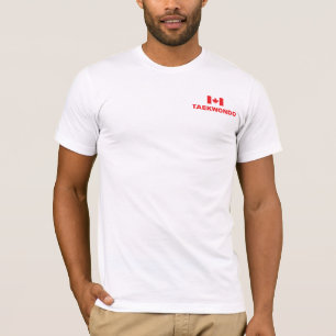 T - Shirt Taekwondos Kanada