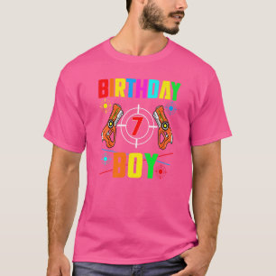T-shirt Tag laser 7e anniversaire garçon Lasertag intérieu