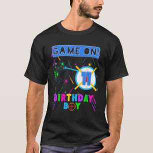 T-shirt Tag laser Anniversaire Jeu de Jeu de Jeu de Jeu de