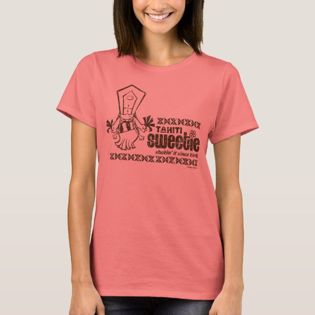 T-shirt TahitiSweetie vintage (Devant)