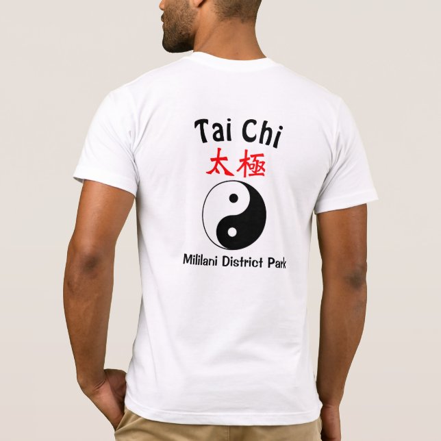 T-shirt Tai Chi (Dos)