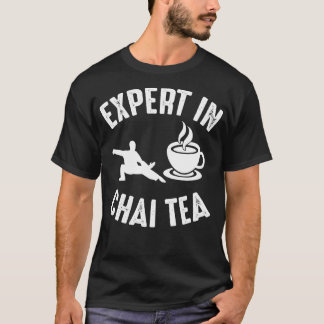 T-shirt Tai Chi Expert En Thé De Chai Arts Martiaux Barist