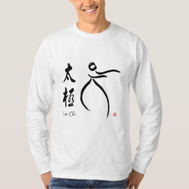 T-shirt Tai Chi flux avec Kanji