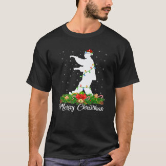 T-shirt Tai Chi Martial Arts Lover Matching Père Noël Tai 