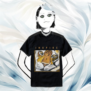 T-shirt Tai Chi Tiger, Personnaliser le texte