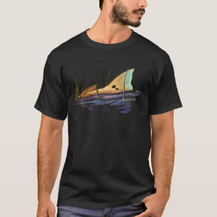 T-shirt Tailing Redfish in Grass Redfish Tail Essentiel T