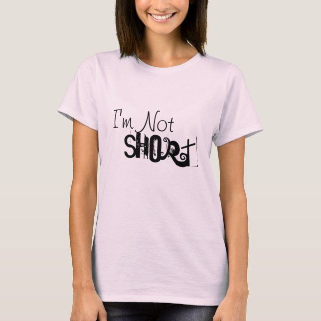T-shirt taille d'amusement (Devant)