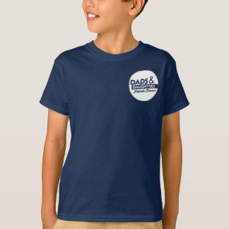 T-shirt Taille de filles : Grand logo arrière - logo avant