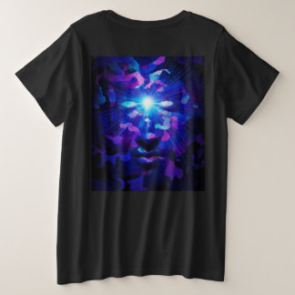 T-shirt taille féminine plus de Dieu