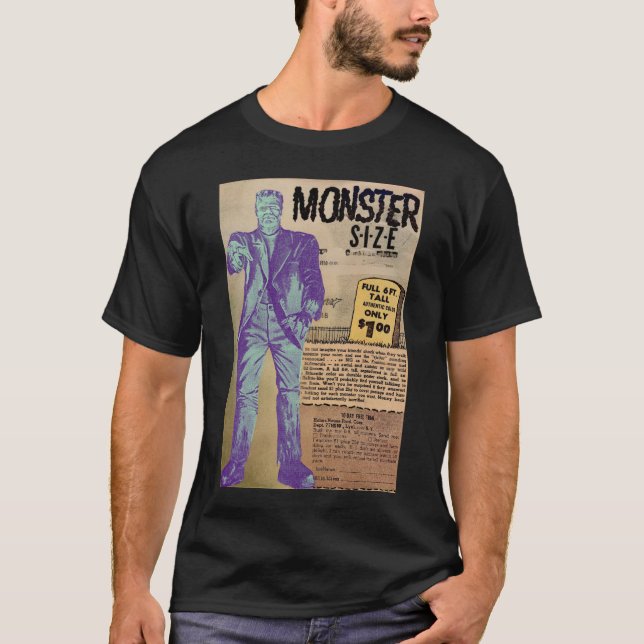 T-shirt Taille Monster vintage Voices (Devant)