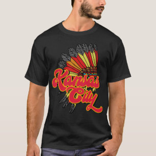 T-shirt Tailler Amour Kansas City Chiefs Amérique native