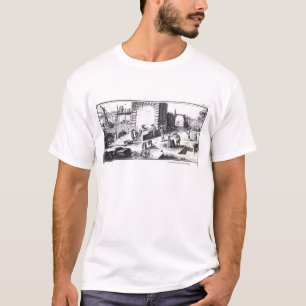 T-shirt Tailleurs de pierres au travail, gravé par Lucotte
