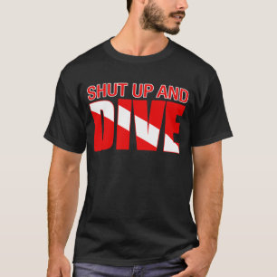 T-shirt Tais-toi et plongez
