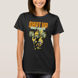 T-shirt Tais-toi et Squat Poids Levant à l'électricité Gym