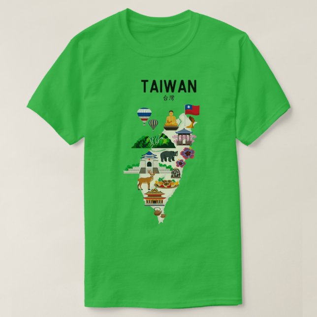 T-shirt Taïwan (Design devant)