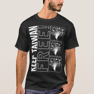 T-shirt Taïwan Chemise, Gardez Taïwan Libre Flying Birds T