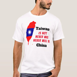 T-shirt Taïwan n'est pas la Chine