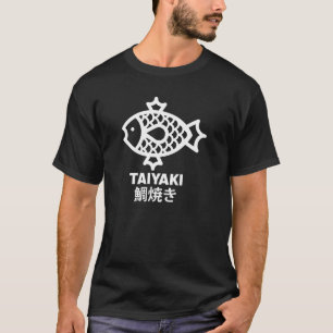 T-shirt Taiyaki Japonais Poisson en forme de gâteau Alimen