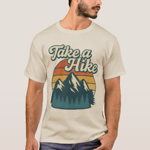 T-Shirt "Take a Hike" – Outdoor-Hiking-Shirt