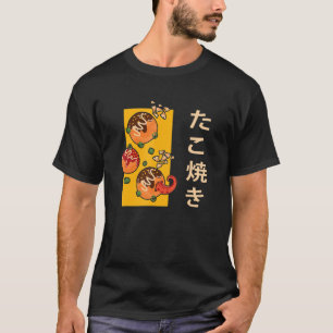 T-shirt Takoyaki Octopus Balls Japonais Japon pied de page