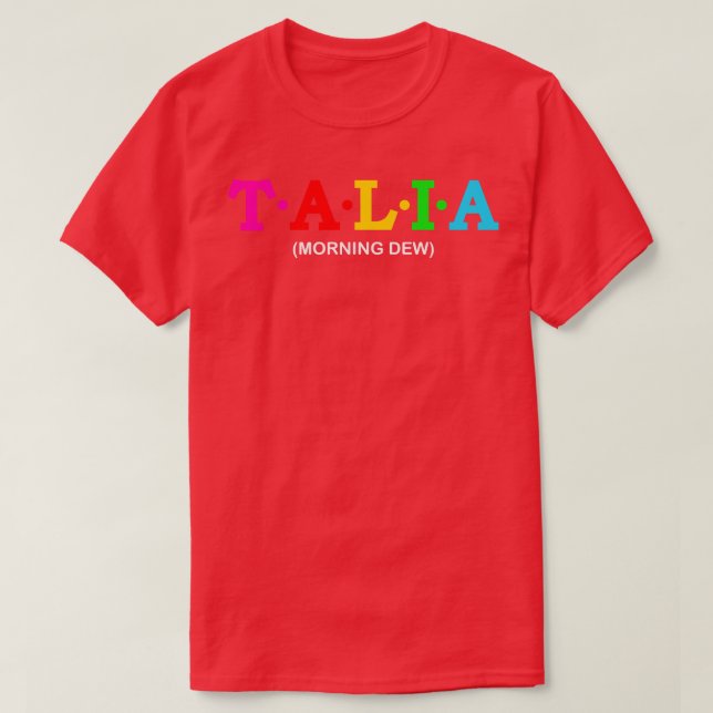 T-shirt Talia Morning Dew (Design devant)
