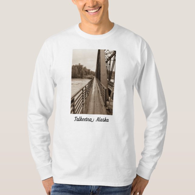 T-shirt Talkeetna Railroad Bridge (Devant)