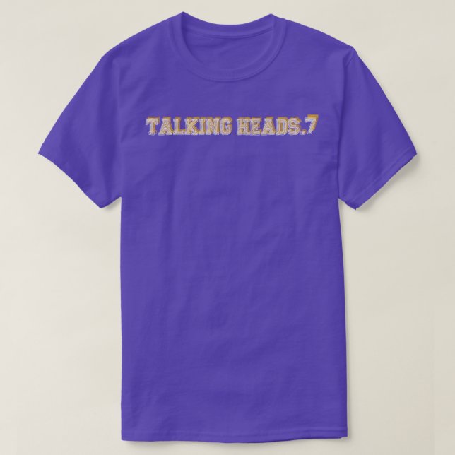 T-shirt Talking Heads 90s (Design devant)