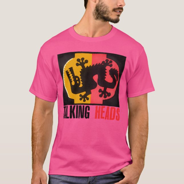 T-shirt Talking Heads Original Style 80S (Devant)