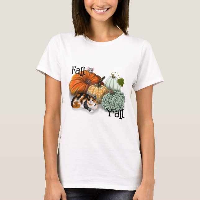 T-shirt T'all't de la chute des femmes, (Devant)