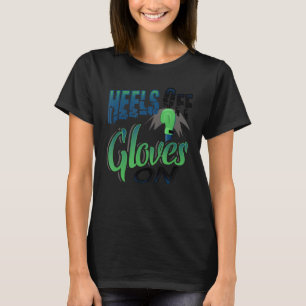 T-shirt Talons Filles Sur Boxer Humour Fille Boxer