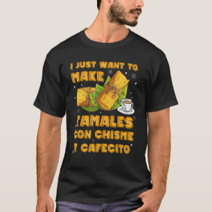 T-shirt Tamales latines qui font du Mexique