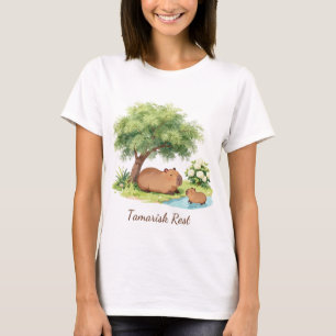 T-shirt Tamaris repos capybara chemise biblique botanique 