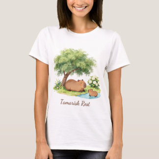 T-shirt Tamaris repos capybara chemise biblique botanique