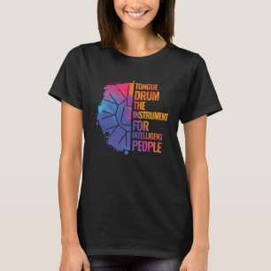 T-shirt Tambour de langue L'instrument pour les personnes 