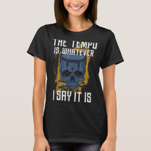 T-shirt Tambour Ensemble Vintage Le Temple Est Ce Que Je S