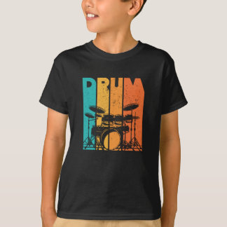 T-shirt Tambours| Don du batteur de tambour de tambour