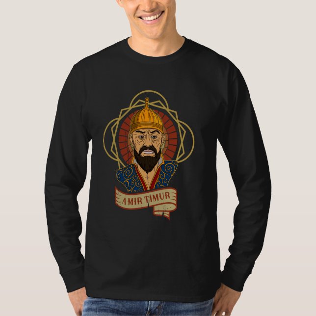 T-shirt Tamerlane Mongolie antique Afghanistan Anc mongol (Devant)