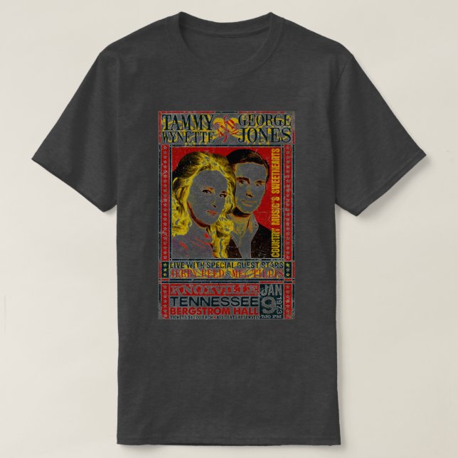 T-shirt Tammy George Wynette Jones (Design devant)