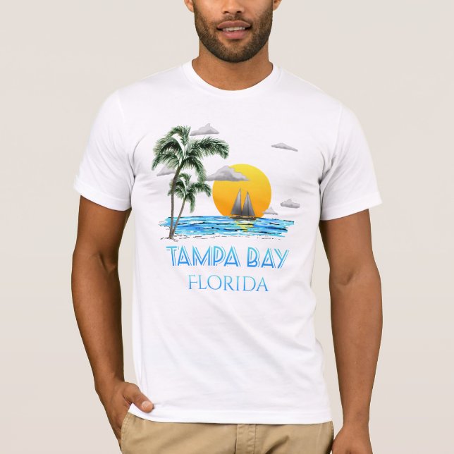 T-shirt Tampa Bay Floride (Devant)