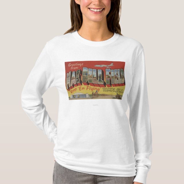 T-shirt Tampa, la Floride - salutations de gisement (Devant)