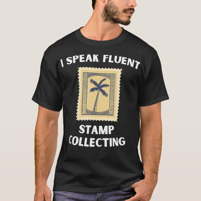 T-shirt Tampon Collecteur Collecte Philatélique (Devant)