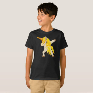 T-shirt tamponnant de licorne